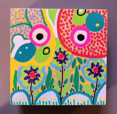 Galerie 12, peinture sur bois 06
