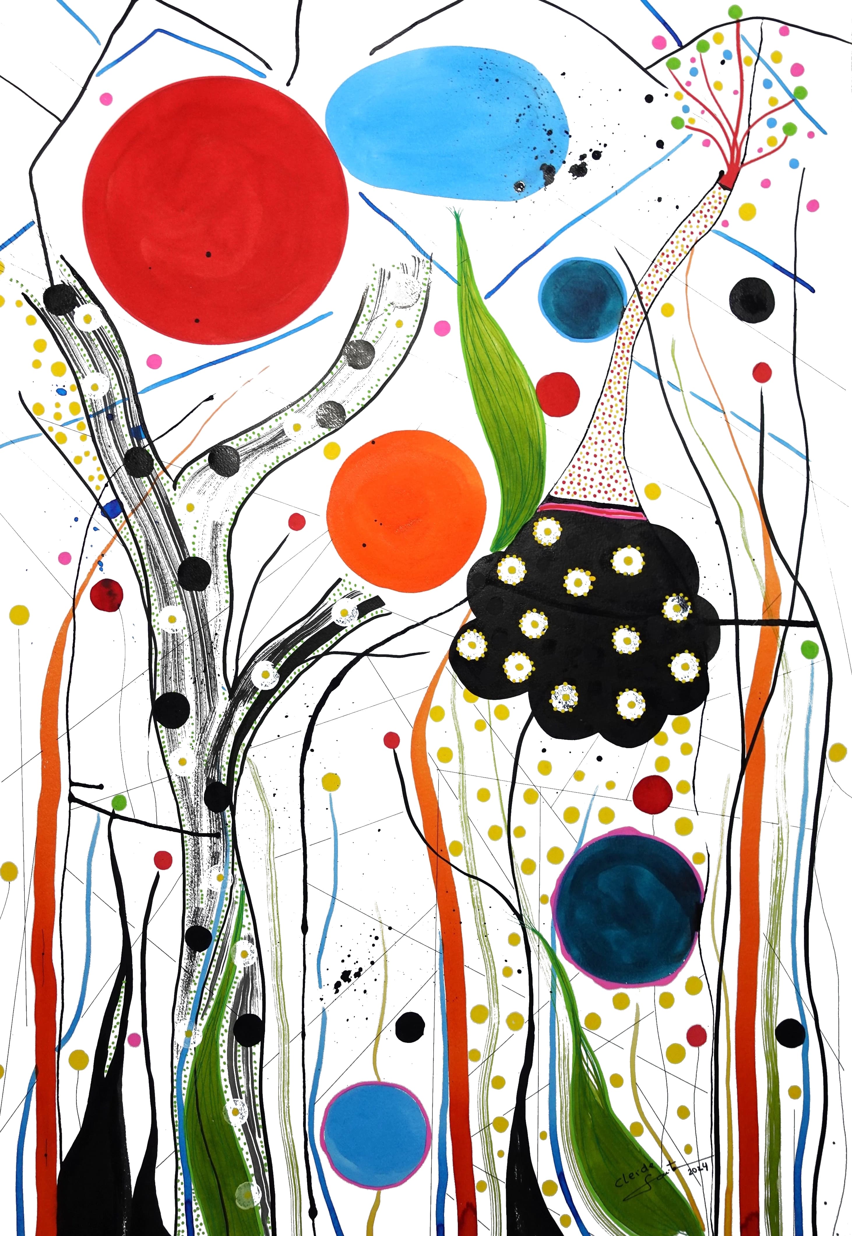 Dia chuvoso e quente